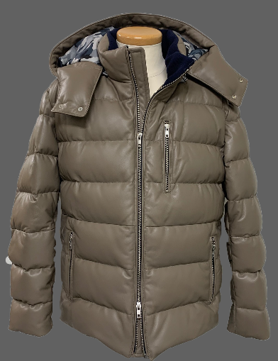 Leather Vest Back Detail